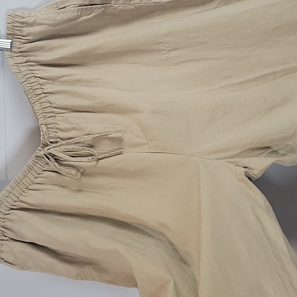 Vintage Merona Wide Leg Linen Pants - Picture 3 of 8